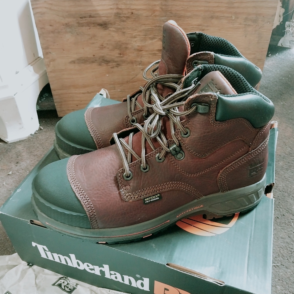 Timberland PRO Brown Leather Boots